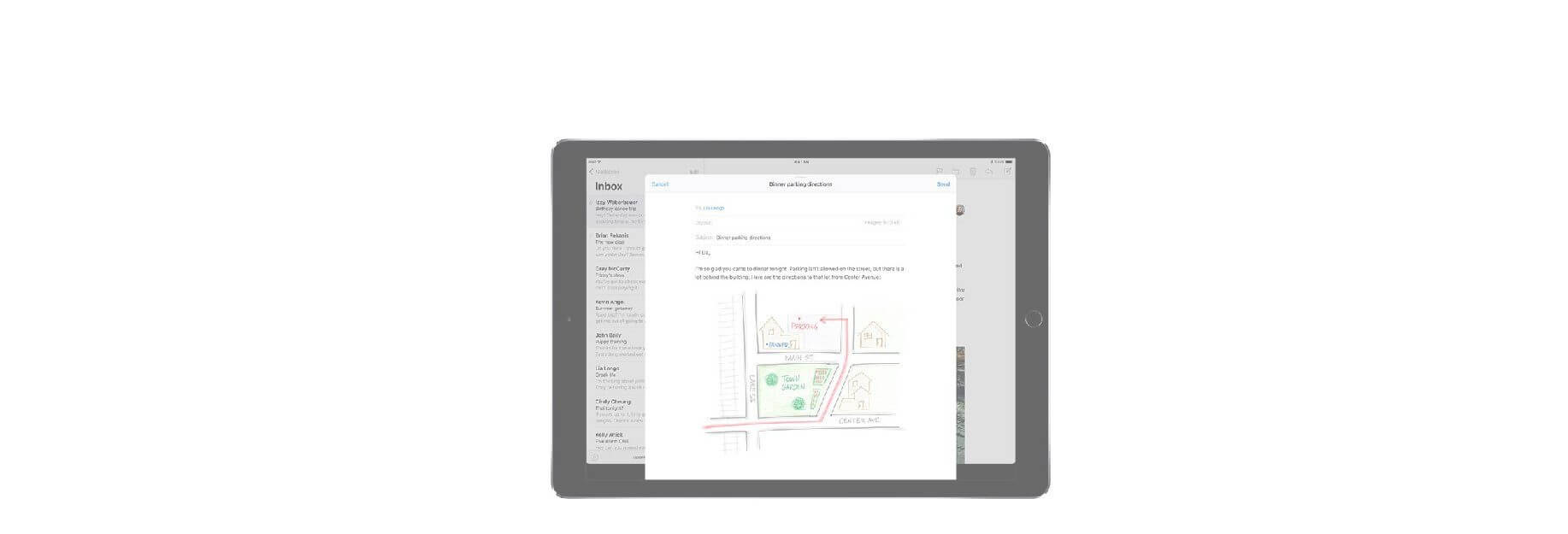 How to personalize emails in the Mail app with quick drawings