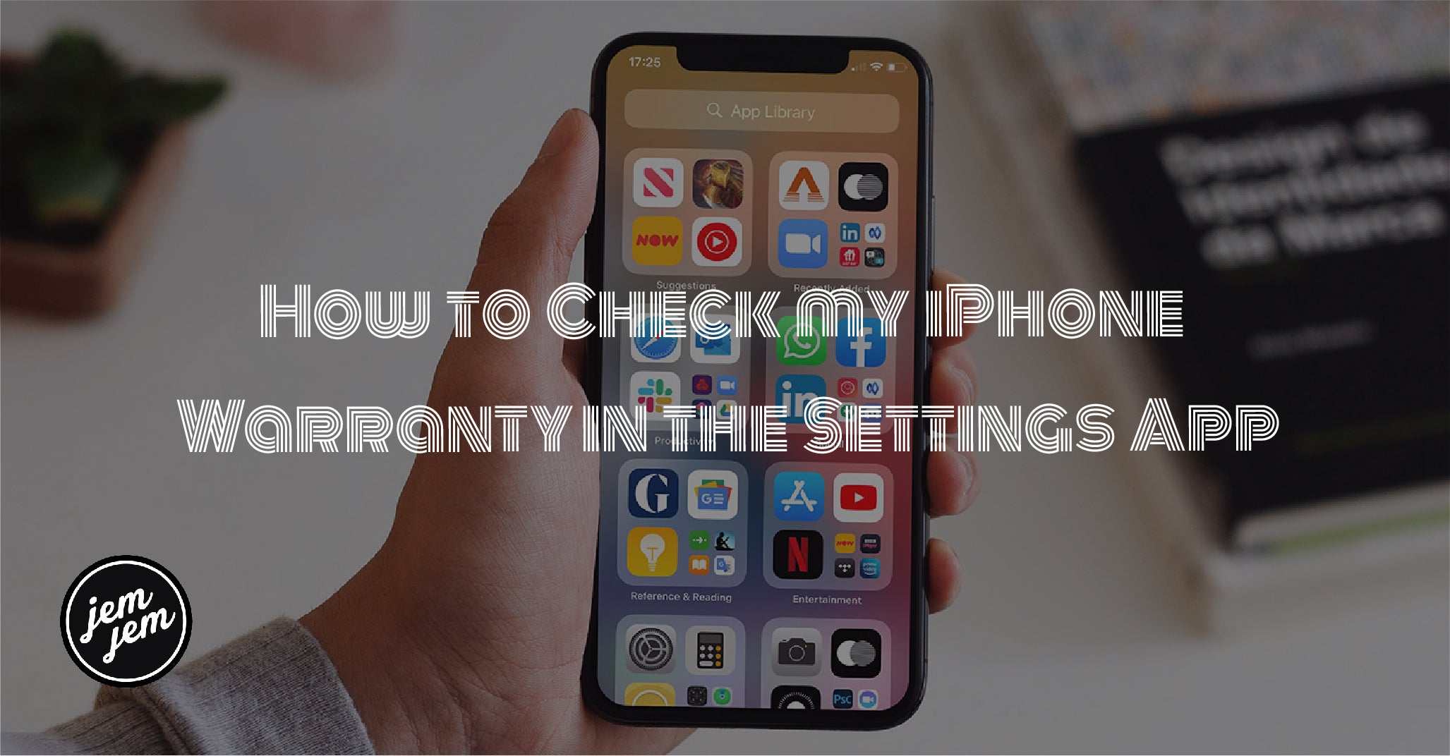 How to Check my iPhone Warranty  in the Settings App