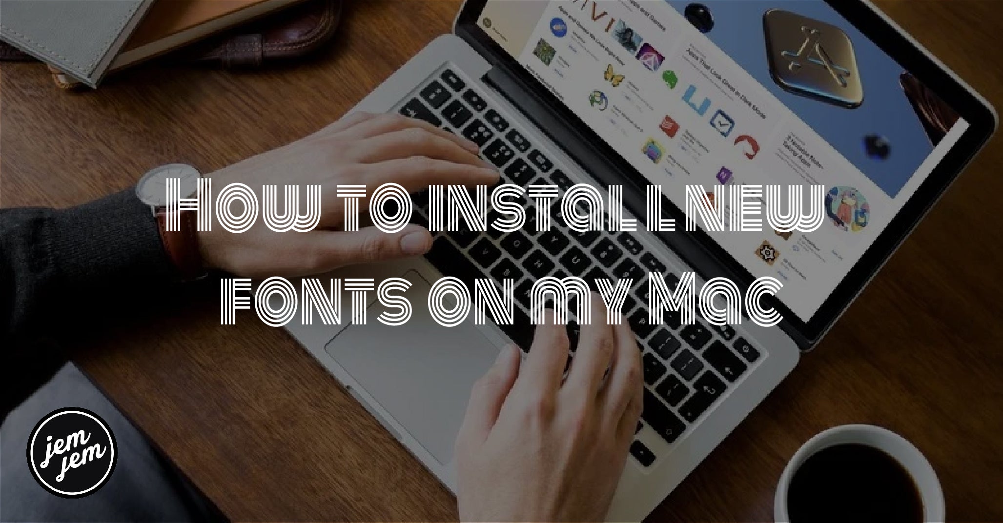 How to install new fonts on my Mac
