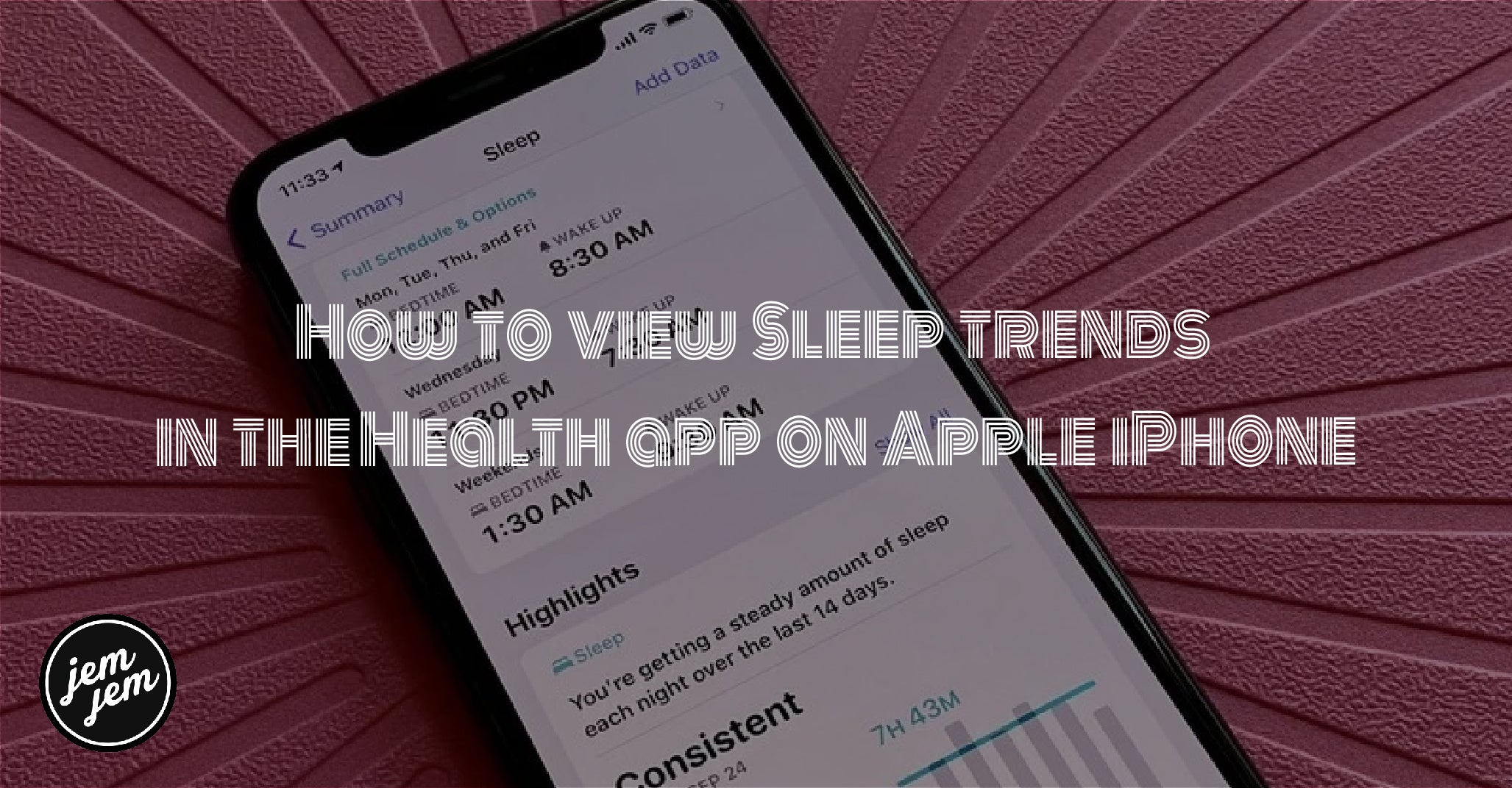 How to view Sleep trends in the Health app on Apple iPhone