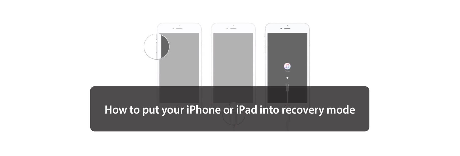How to put your iPhone or iPad into recovery mode