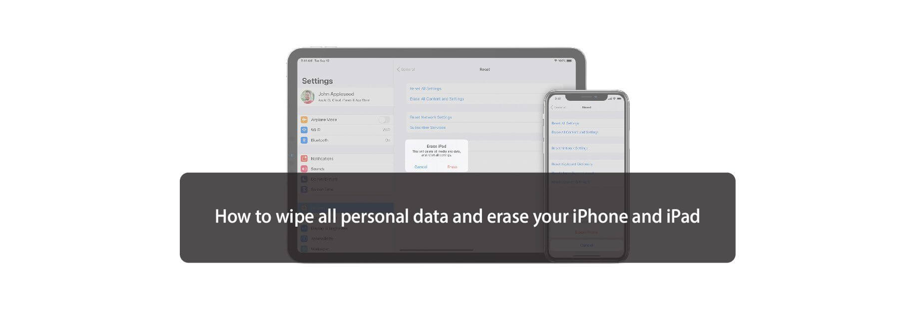 How to wipe all personal data and erase your iPhone and iPad