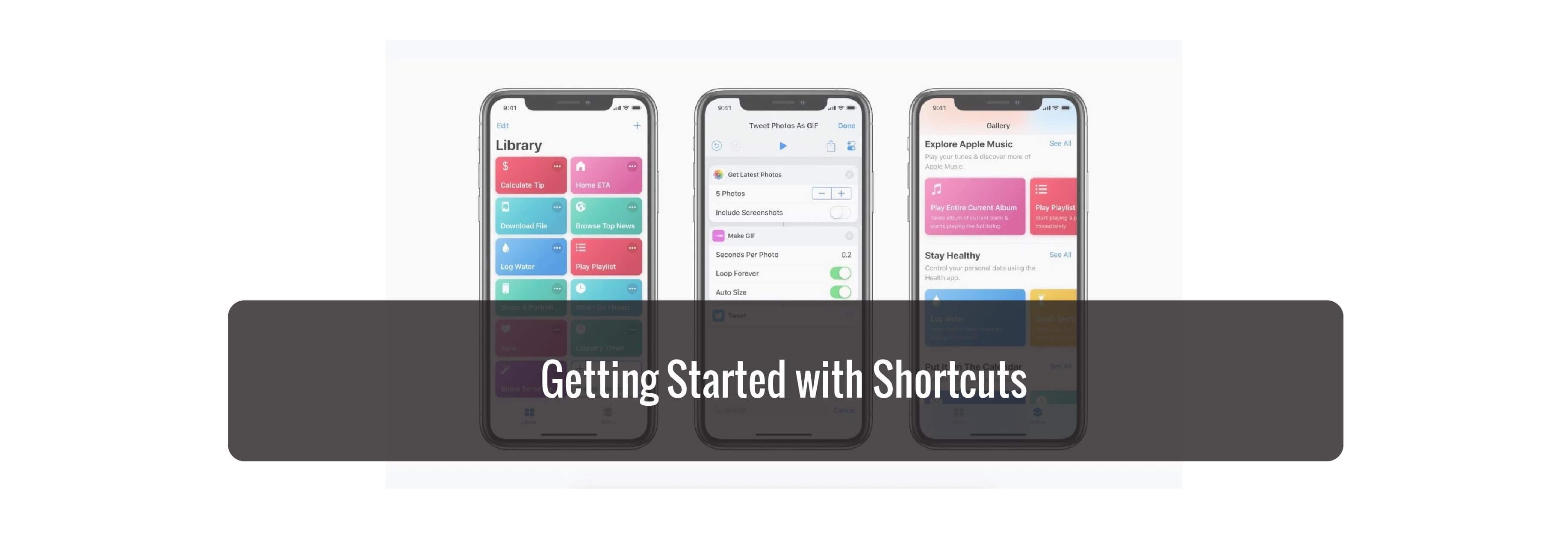 Getting Started with Shortcuts