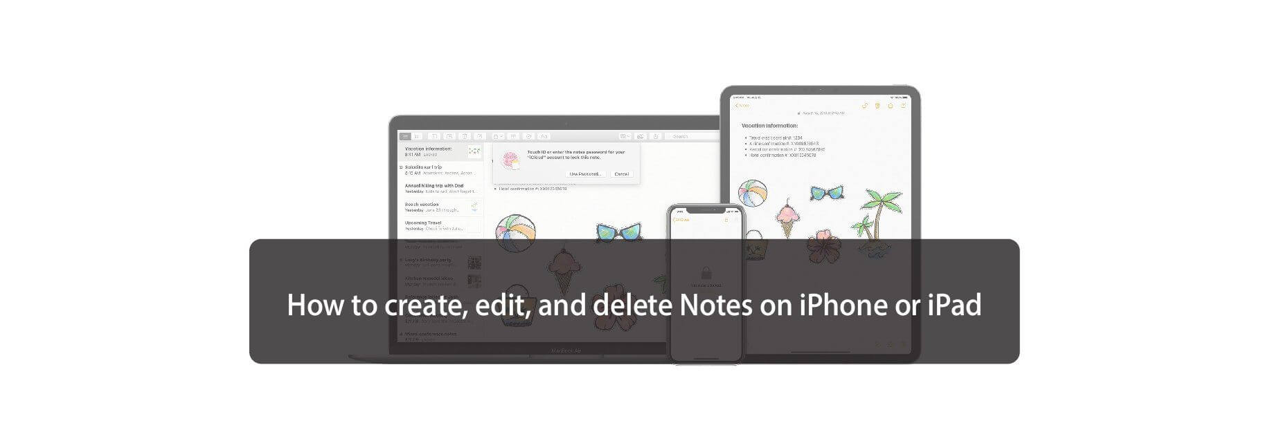 How to create, edit, and delete Notes on iPhone or iPad