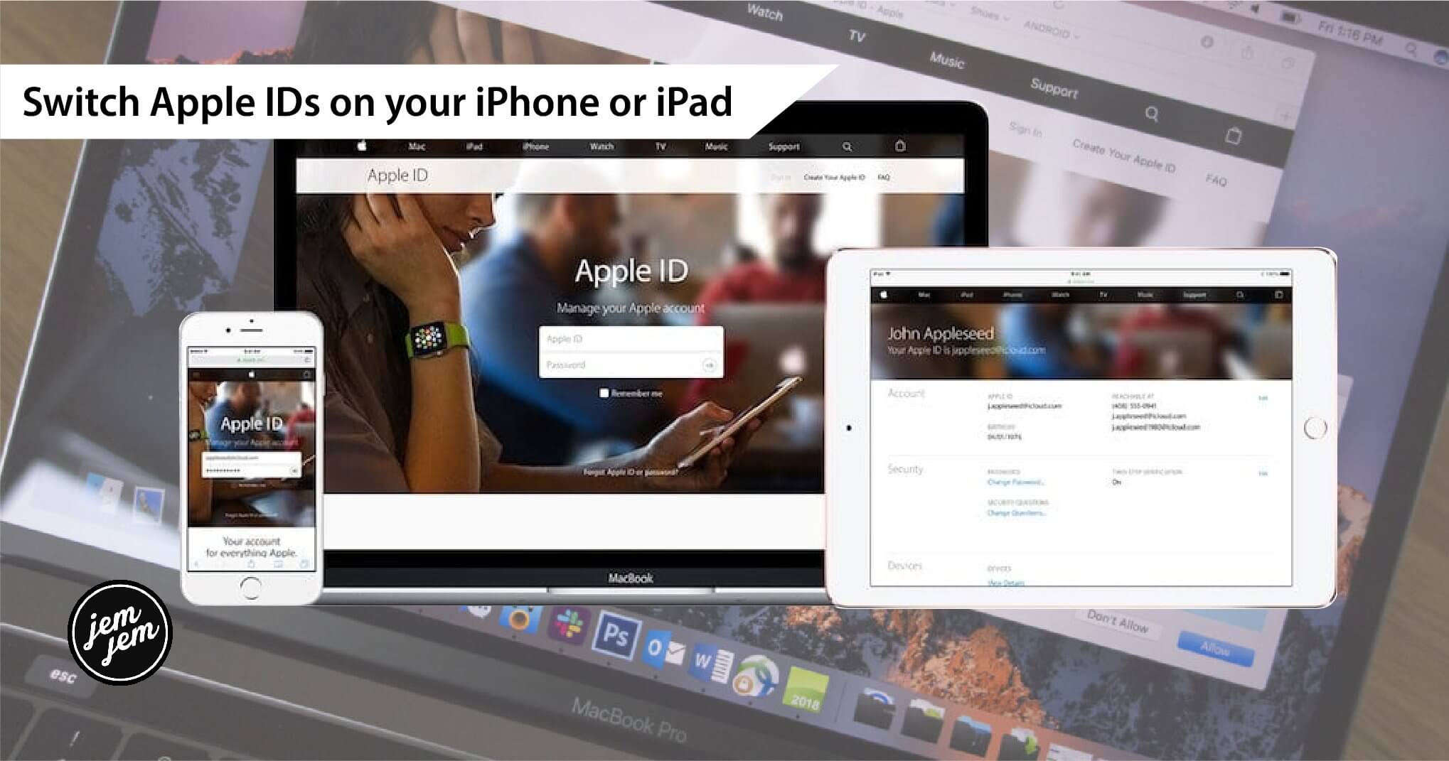 How to switch Apple IDs on your iPhone or iPad