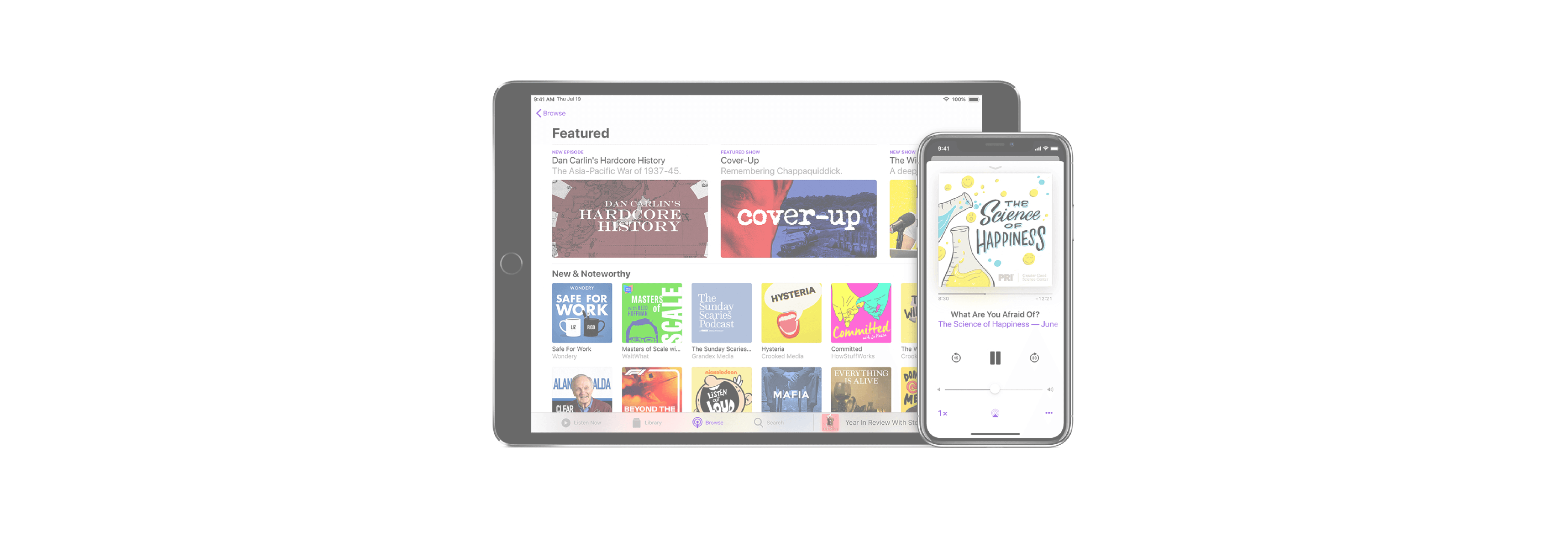 How to change your subscription options in Podcasts
