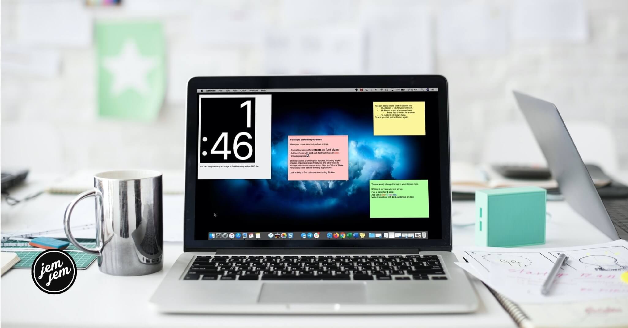 How to use Stickies on Mac