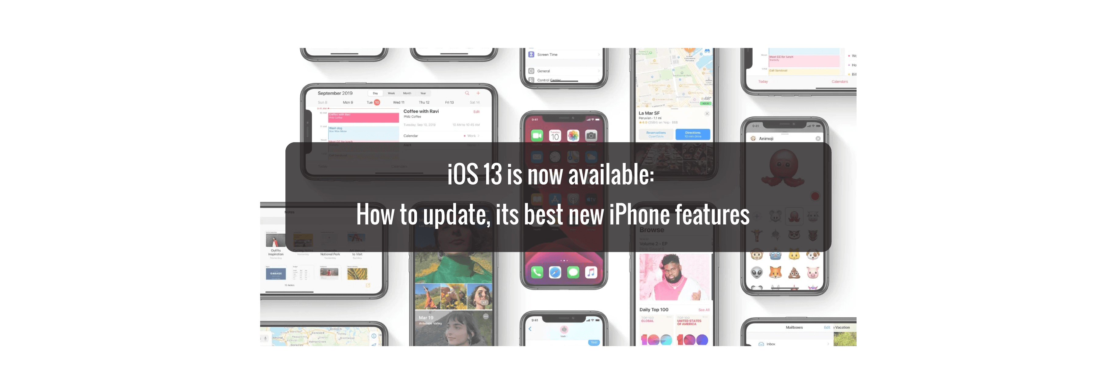 iOS 13 is now available: How to update, its best new iPhone features