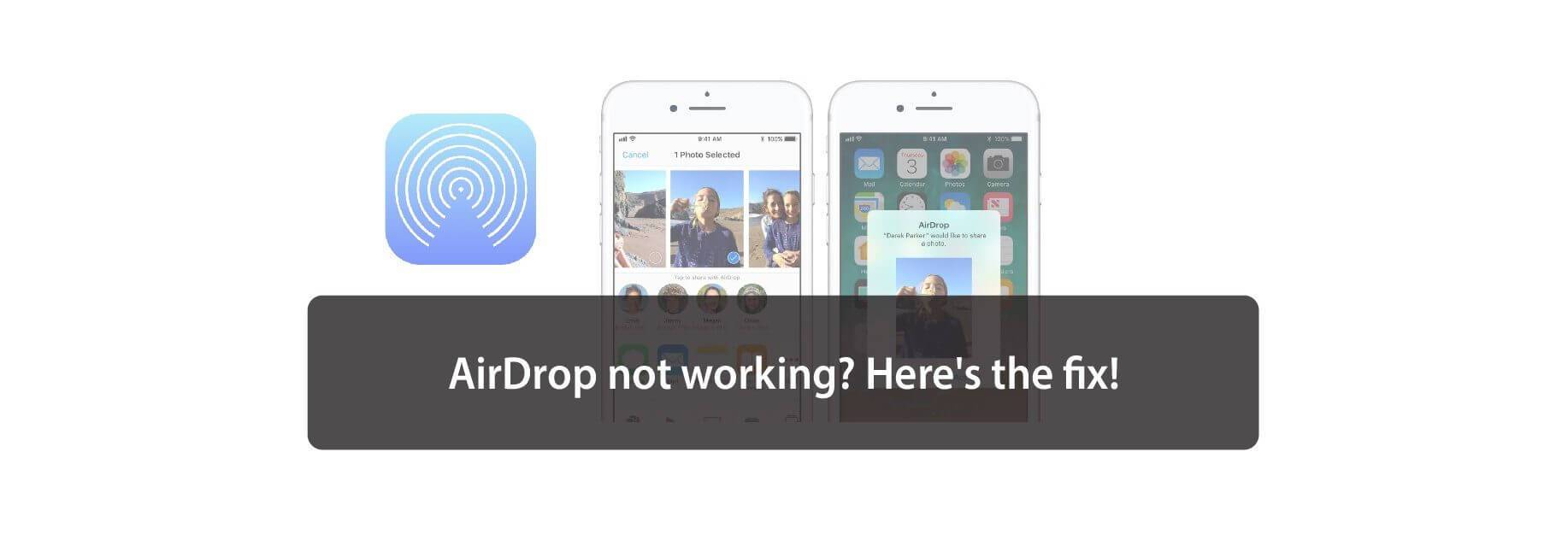 AirDrop not working? Here's the fix!