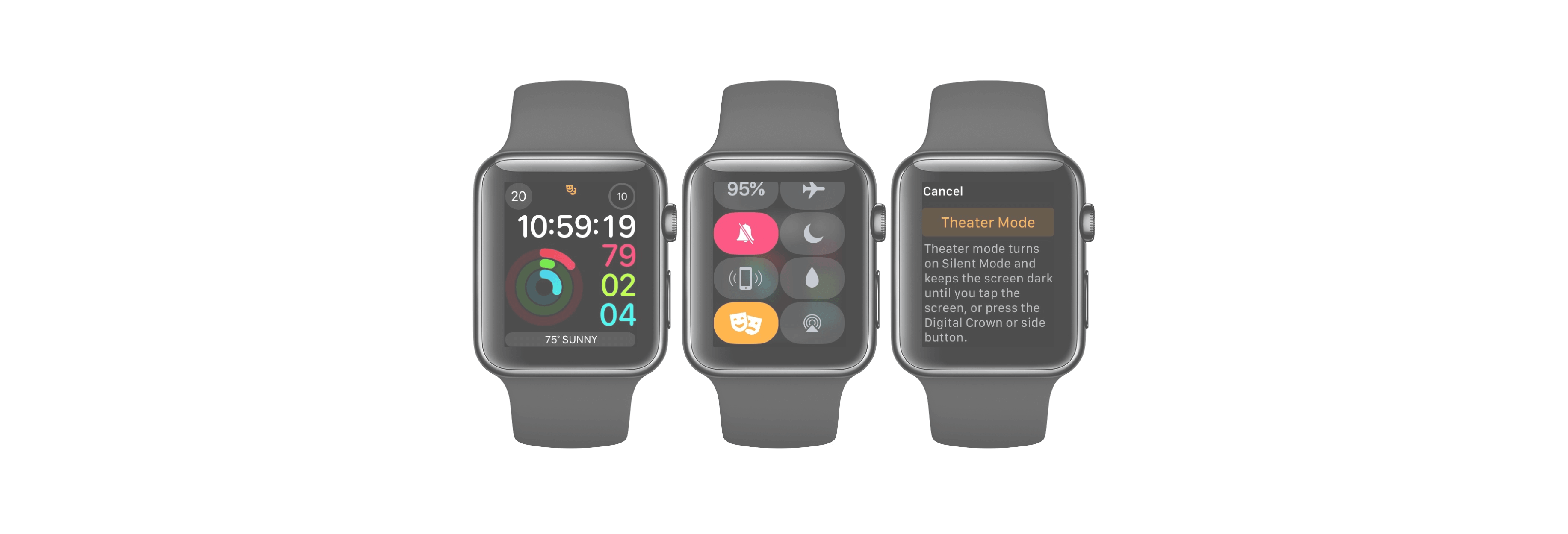 How to use Theater Mode on the Apple Watch