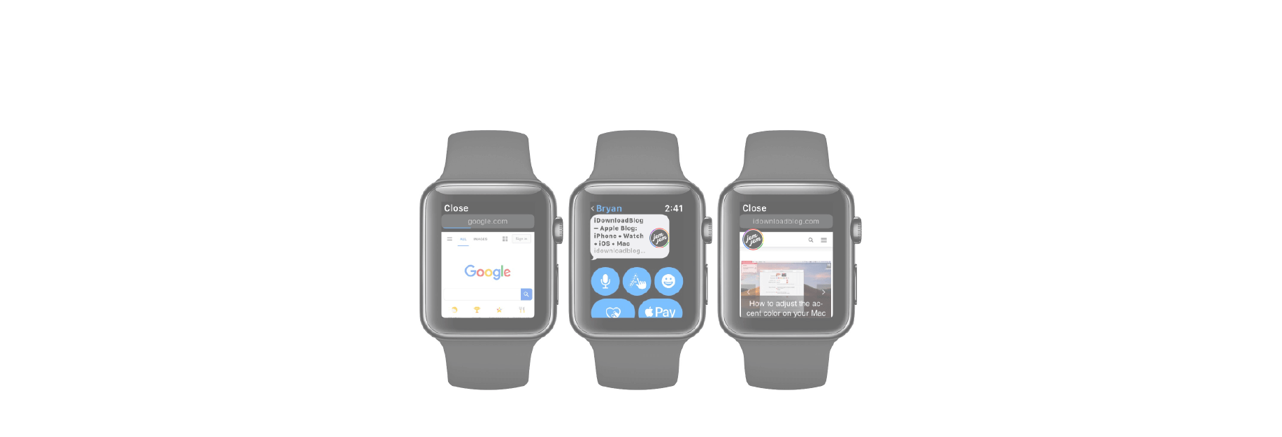 How to view web content on your Apple Watch