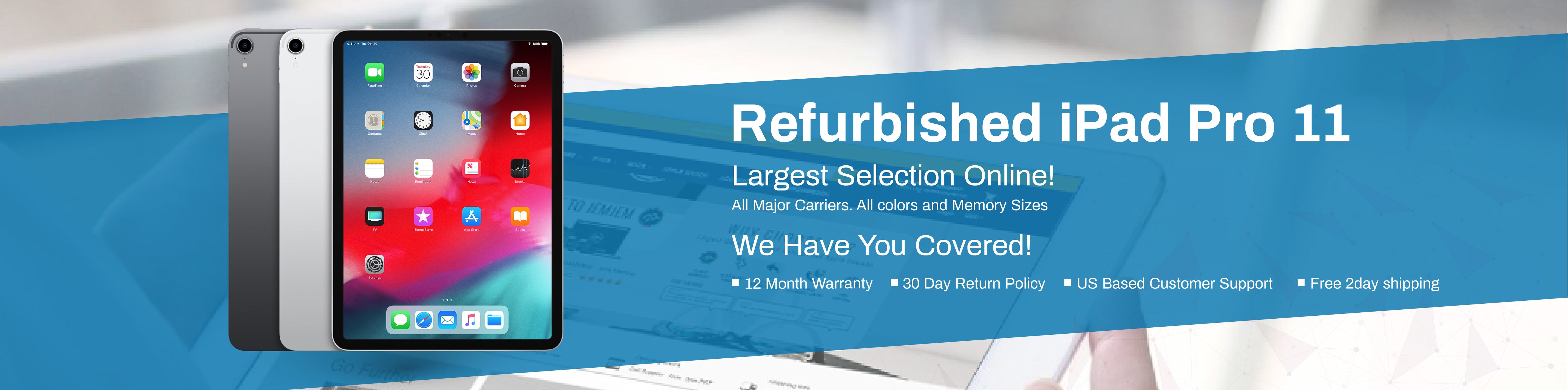 Refurbished iPad Pro 11" 2nd Gen