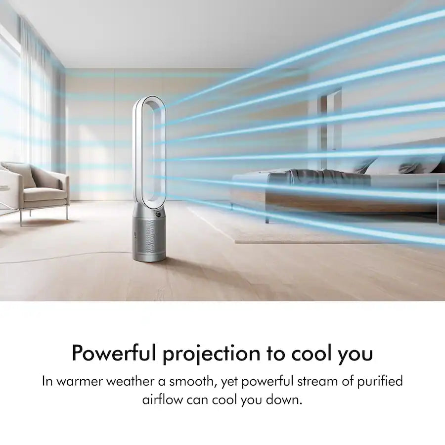 Refurbished - Dyson - Purifier Cool PC1 - Exclusive - White/Silver (Manufacturer Refurbished)