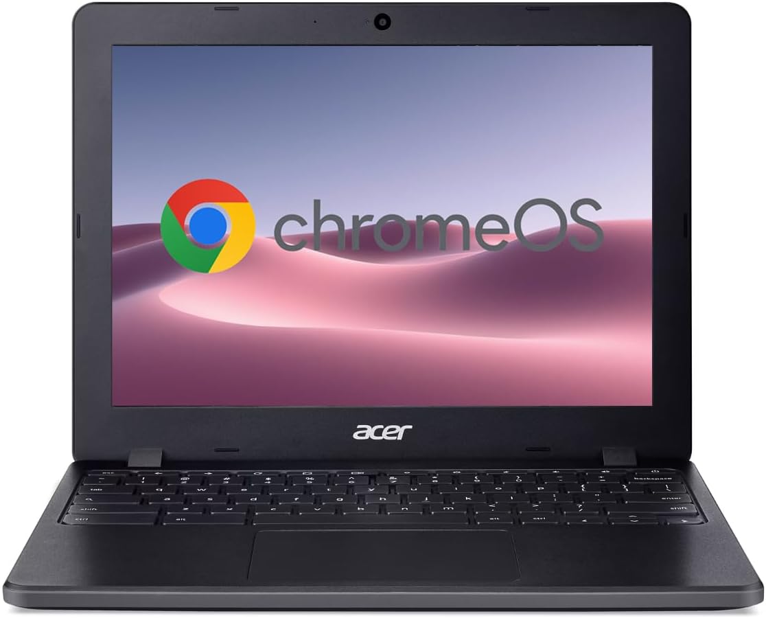 Refurbished Acer Chromebook 12 C871-328J Non-Touch 8GB RAM 64GB STORAGE Shale Black (Manufacturer Refurbished)