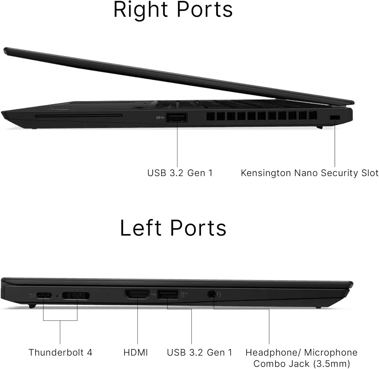 Refurbished Lenovo ThinkPad X1 Carbon Gen 9: 14", Intel Core i5-1135G7 (11th Gen), 16GB RAM, 256GB SSD (Manufacturer Refurbished)