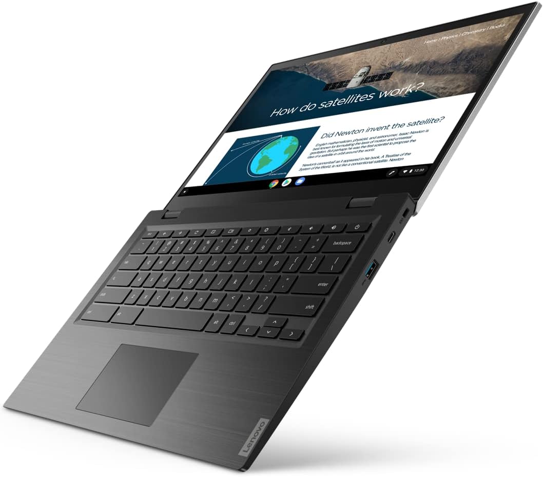 Refurbished Lenovo Chromebook 14e Gen 2 Touch 4GB RAM 32GB STORAGE Storm Gray (Manufacturer Refurbished)