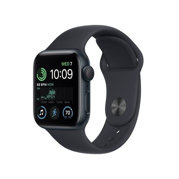 Apple Watch Series SE (2nd Gen) September 2022 Aluminum Midnight / Silver / Starlight - (Refurbished-Fair condition)