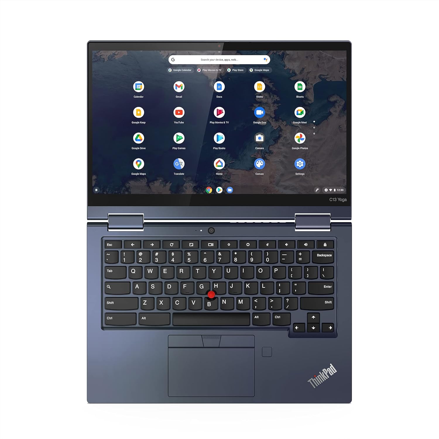 Refurbished Lenovo Thinkpad C13 Yoga Gen1 Chromebook 13" AMD Ryzen 5 3500C 8GB - 128GB SSD (Manufacturer Refurbished)