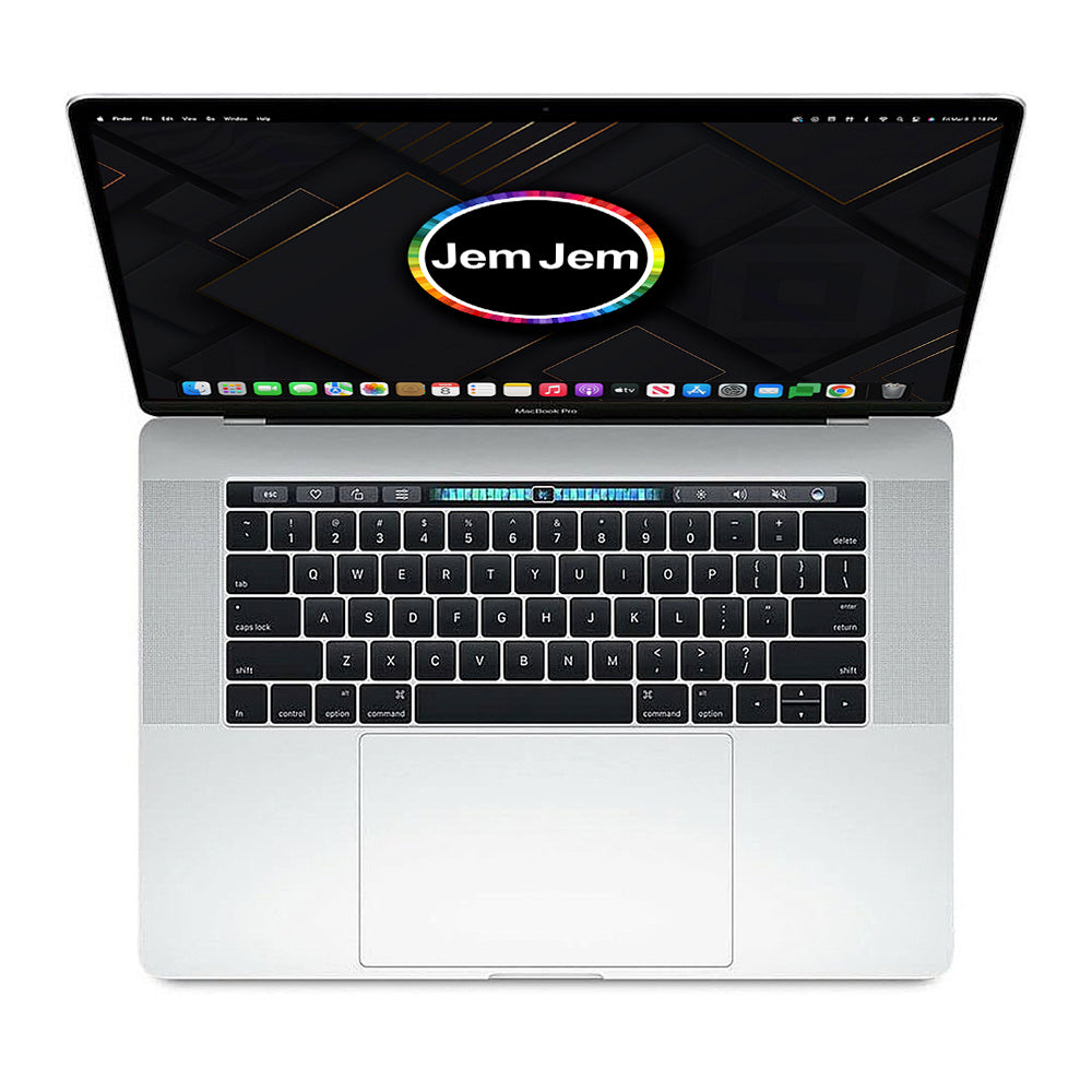 Apple MacBook Pro Retina 15.4-inch (2018) TouchBar - Core i7 - 16GB - SSD 512GB Silver (MR972LL/A)