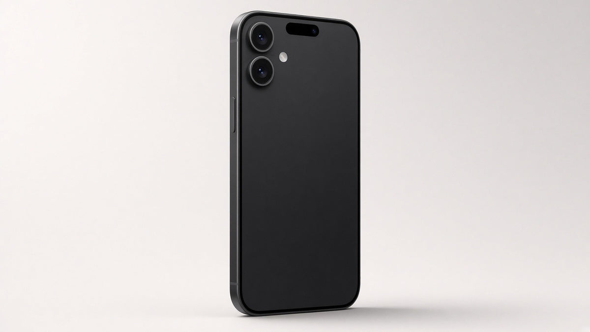 Apple iPhone 16 Black — vertical dual non-Pro Good refurbished — JemJem