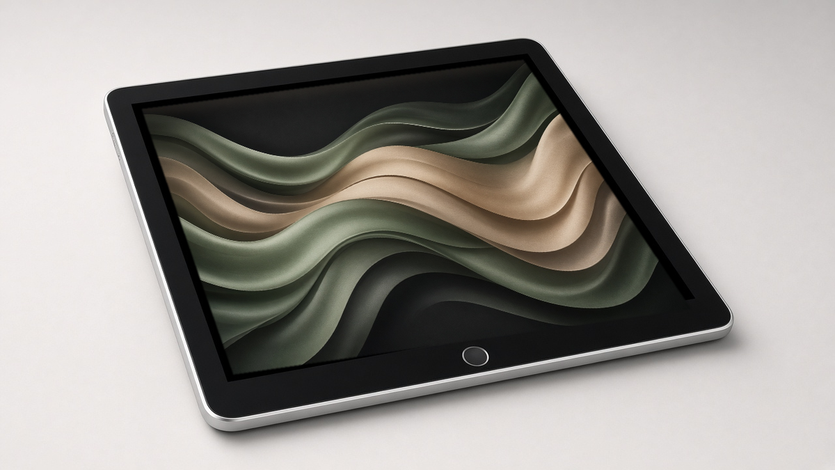 Apple ipad7 Silver — studio gallery — JemJem