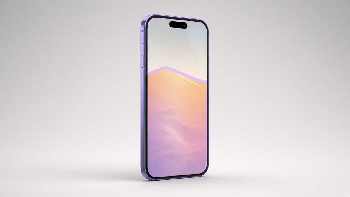 Apple iphone14pro Purple — studio gallery (family screen) — JemJem
