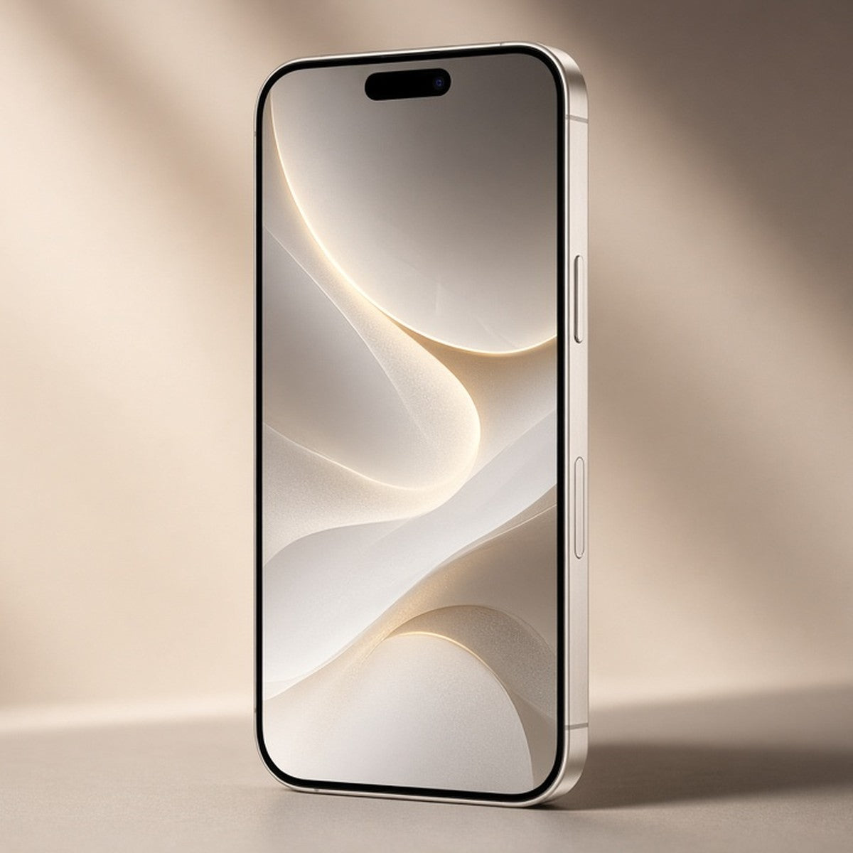 JemJem studio iPhone 16 Pro Max white titanium