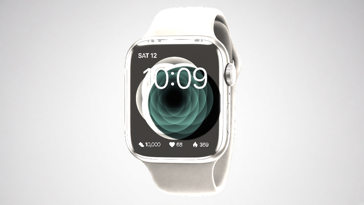 Apple watch se Starlight — studio gallery (family screen) — JemJem