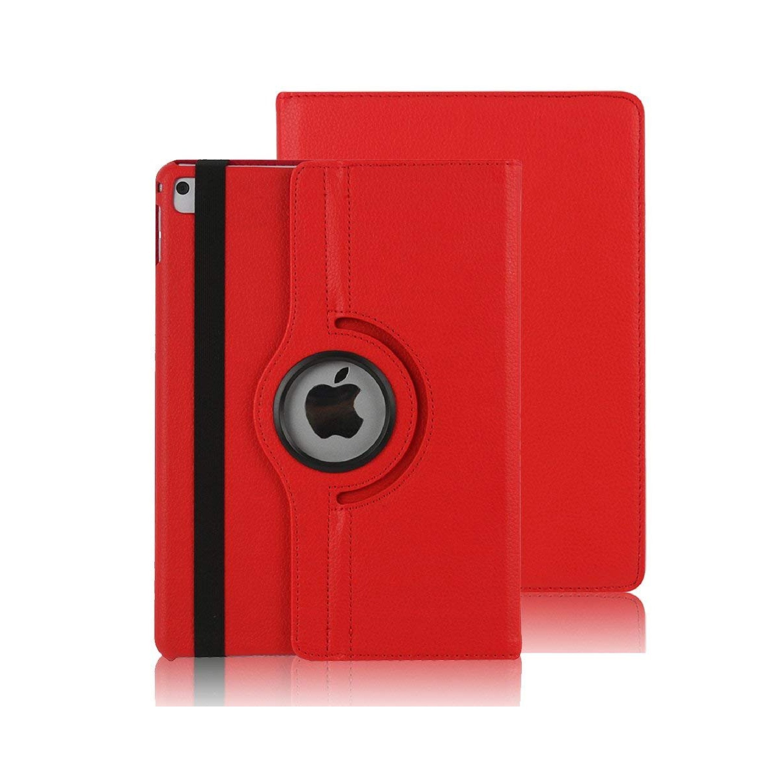 Apple iPad 2 / 3 / 4 Leather Case - Rotates 360 Degrees Cover Stand