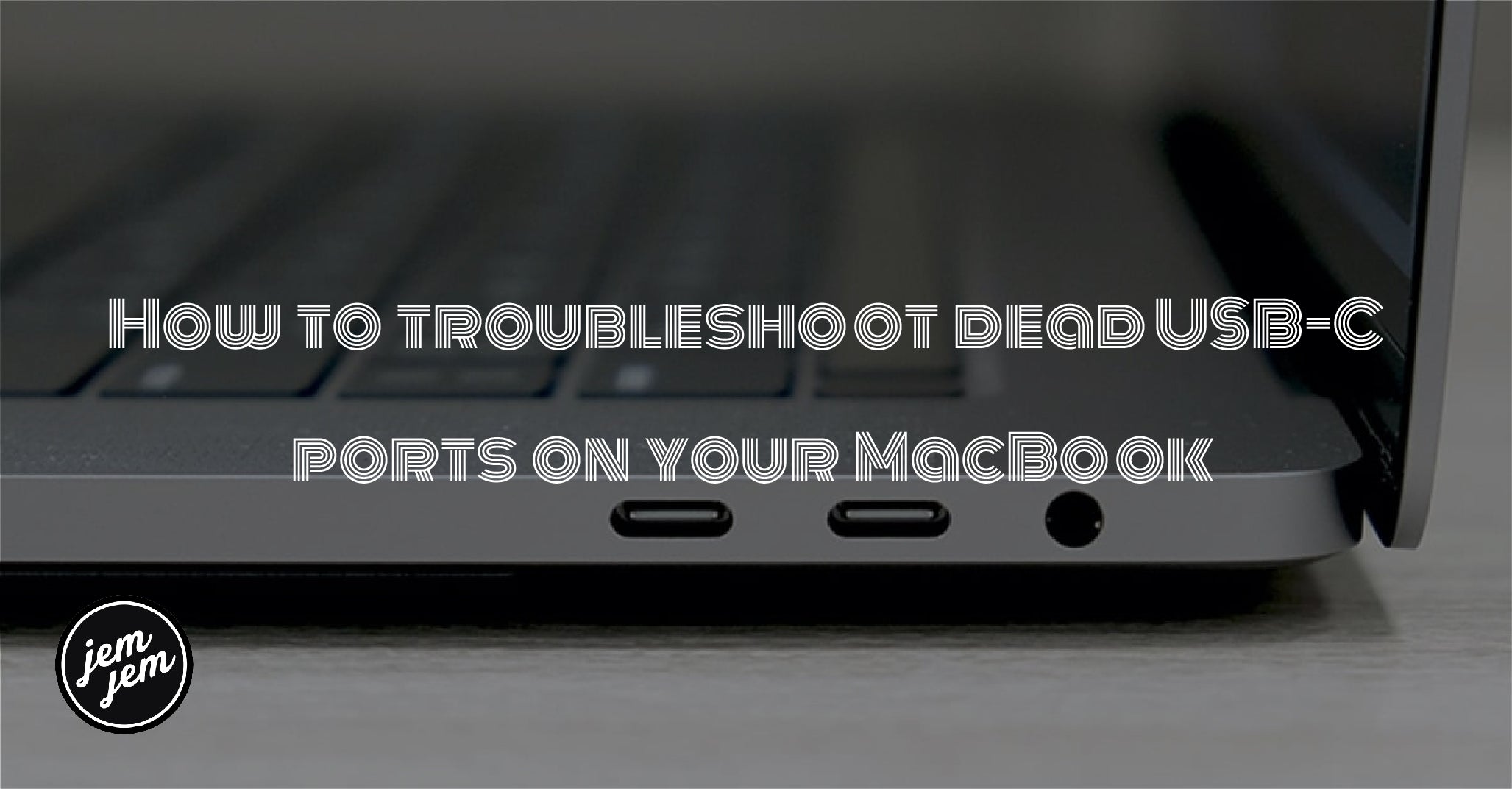 How to troubleshoot dead USB-C ports on your MacBook.