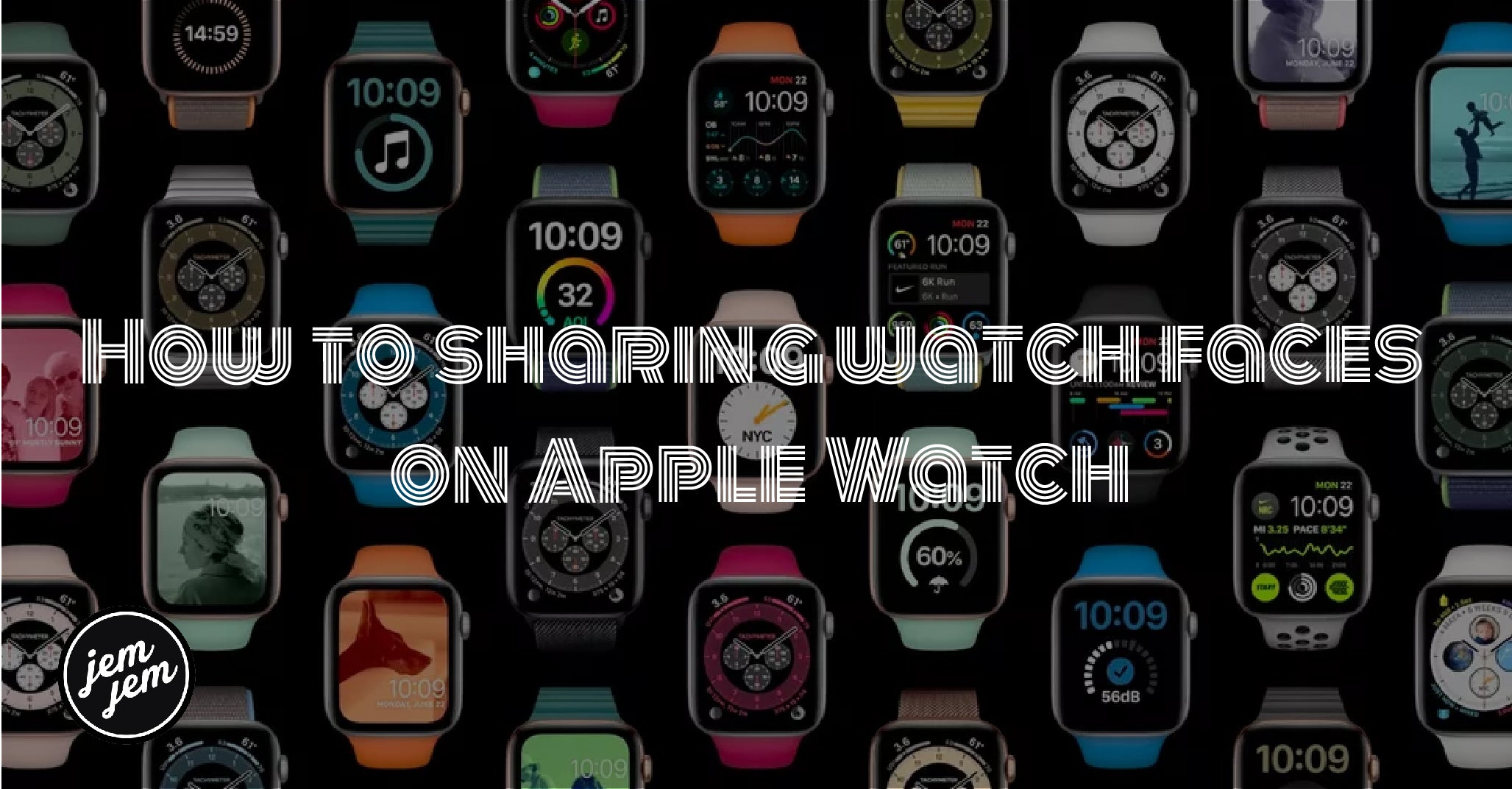 How to sharing watch faces on Apple Watch