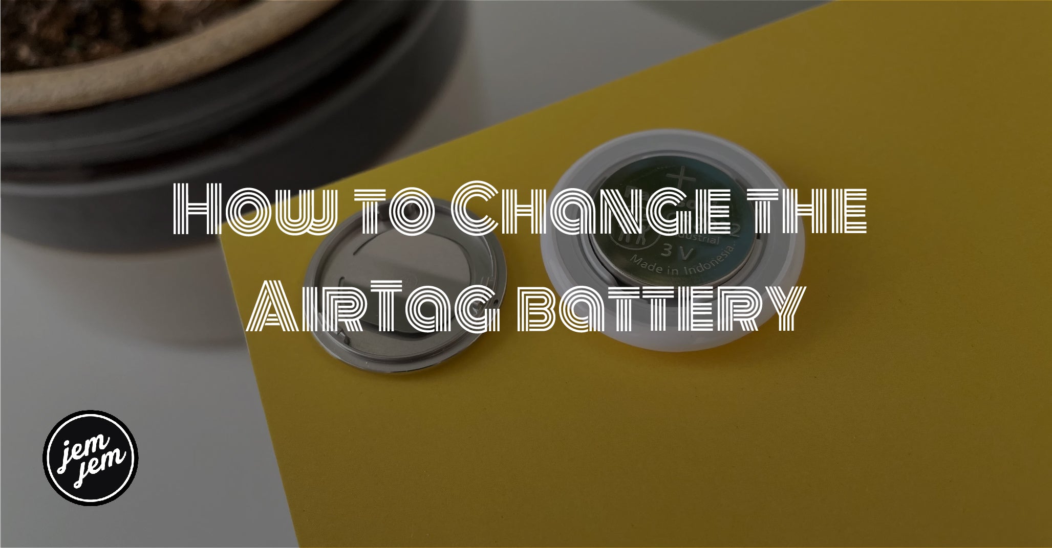 How to Change the AirTag battery