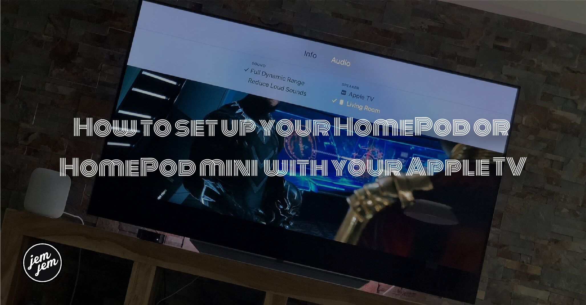 How to set up your HomePod or HomePod mini with your Apple TV