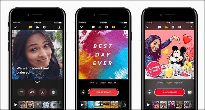 Clips now features Disney and Pixar characters and new graphic overlays