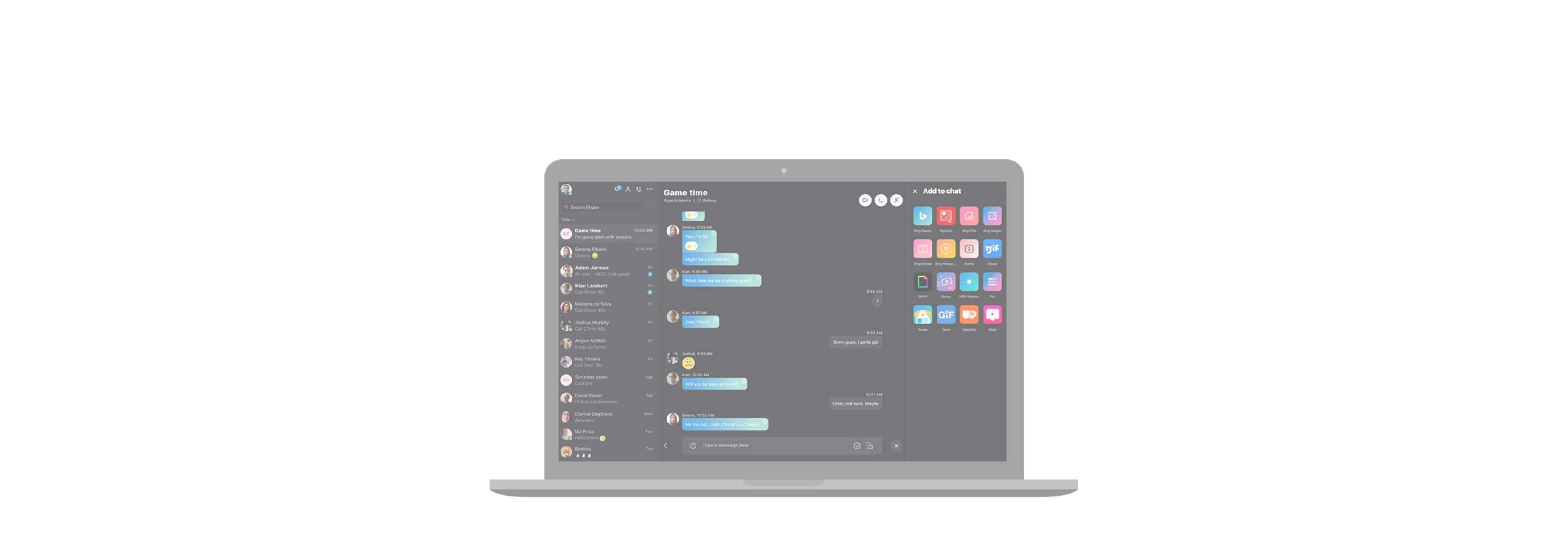 How to customize the appearance of Skype on Mac