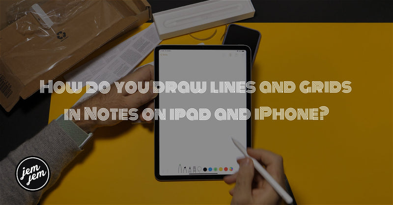 Lines In Notes How do you draw lines and grids in Notes on ipad and iPhone?