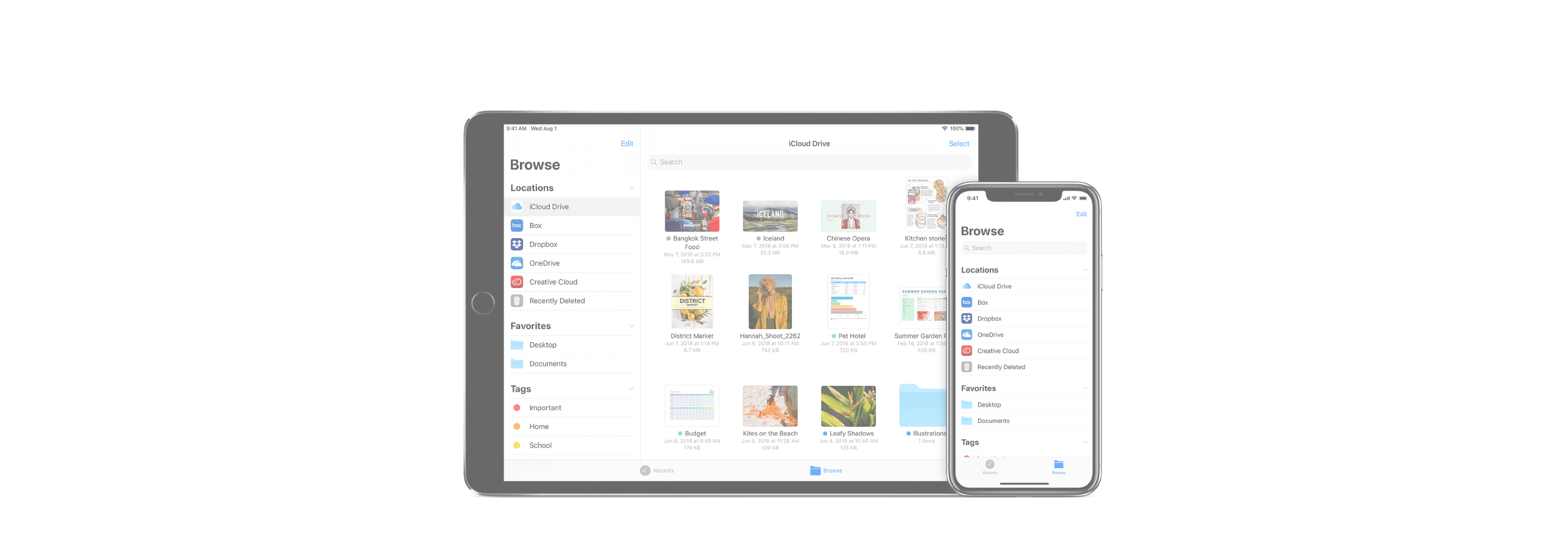 How to access the Files app on iPhone and iPad