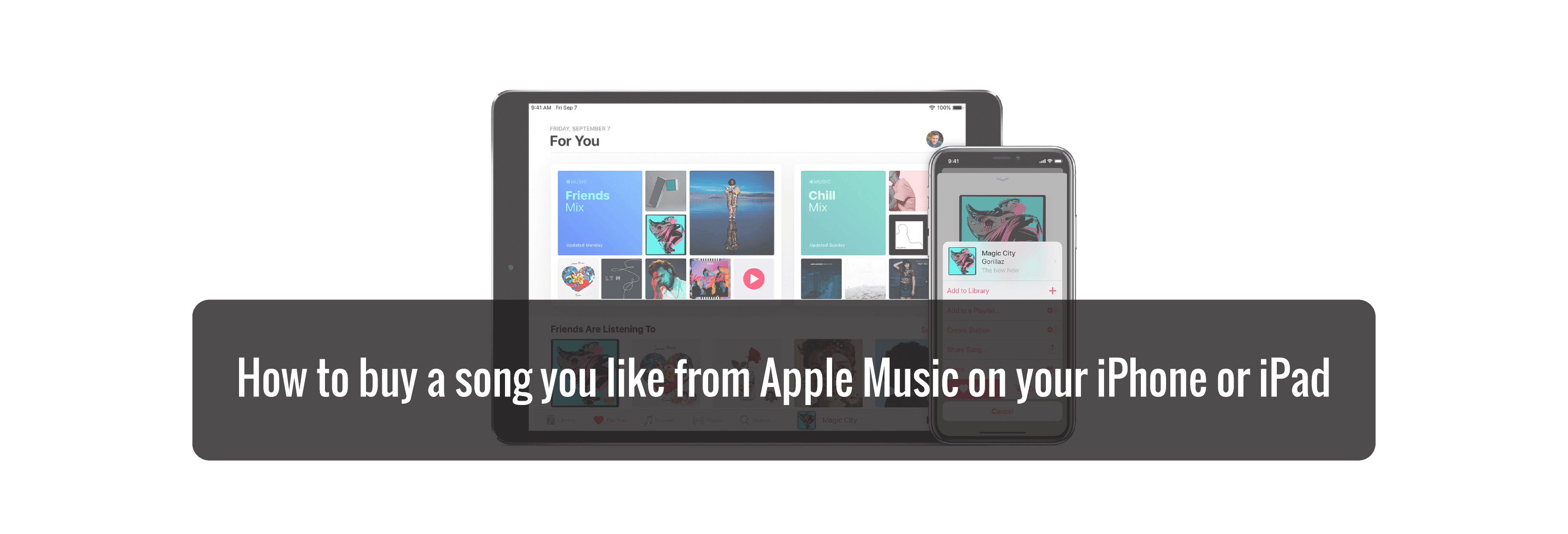 How to buy a song you like from Apple Music on your iPhone or iPad