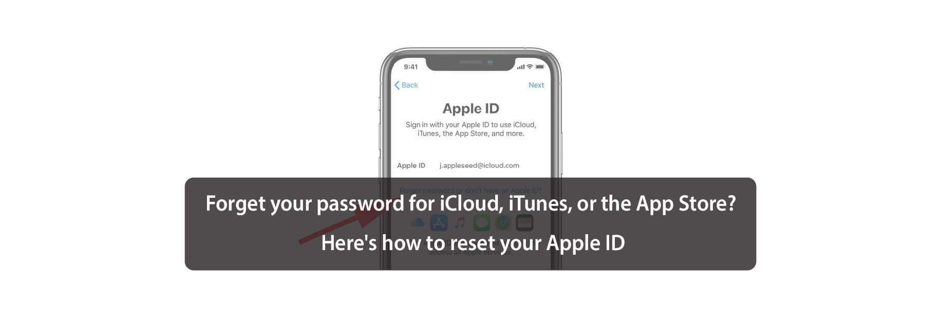 Forget your password for iCloud, iTunes, or the App Store? Here's how to reset your Apple ID