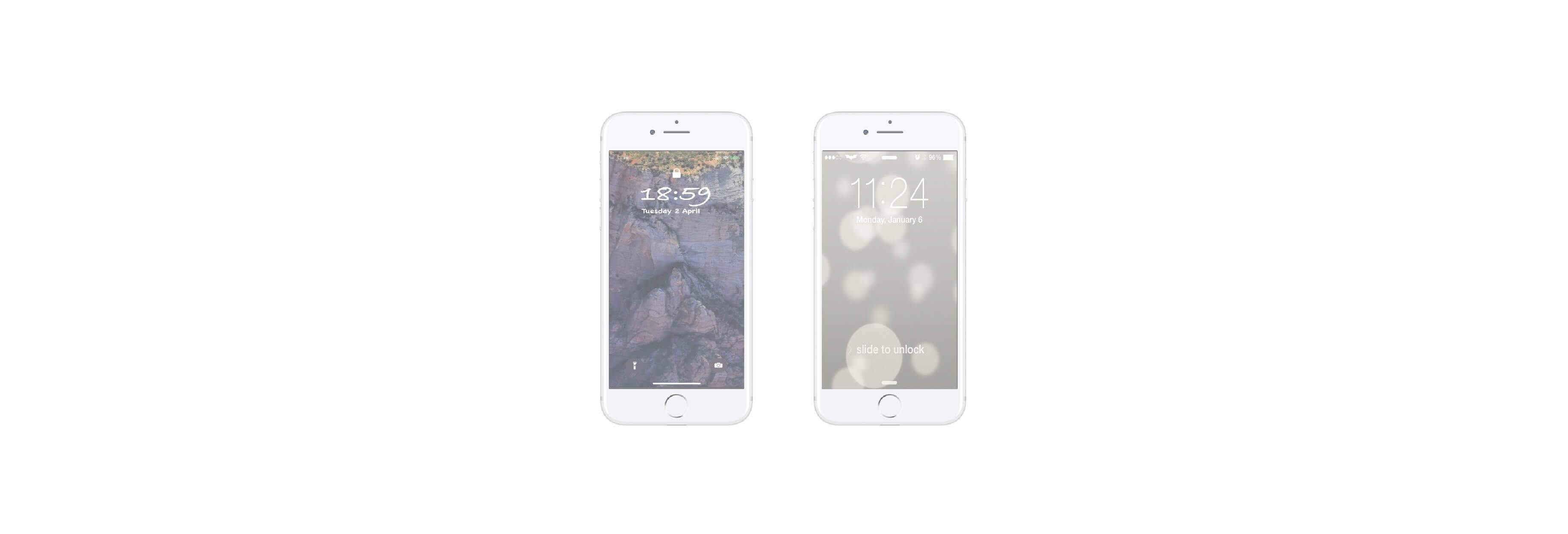 Customize your Lock screen’s text font with Lafon