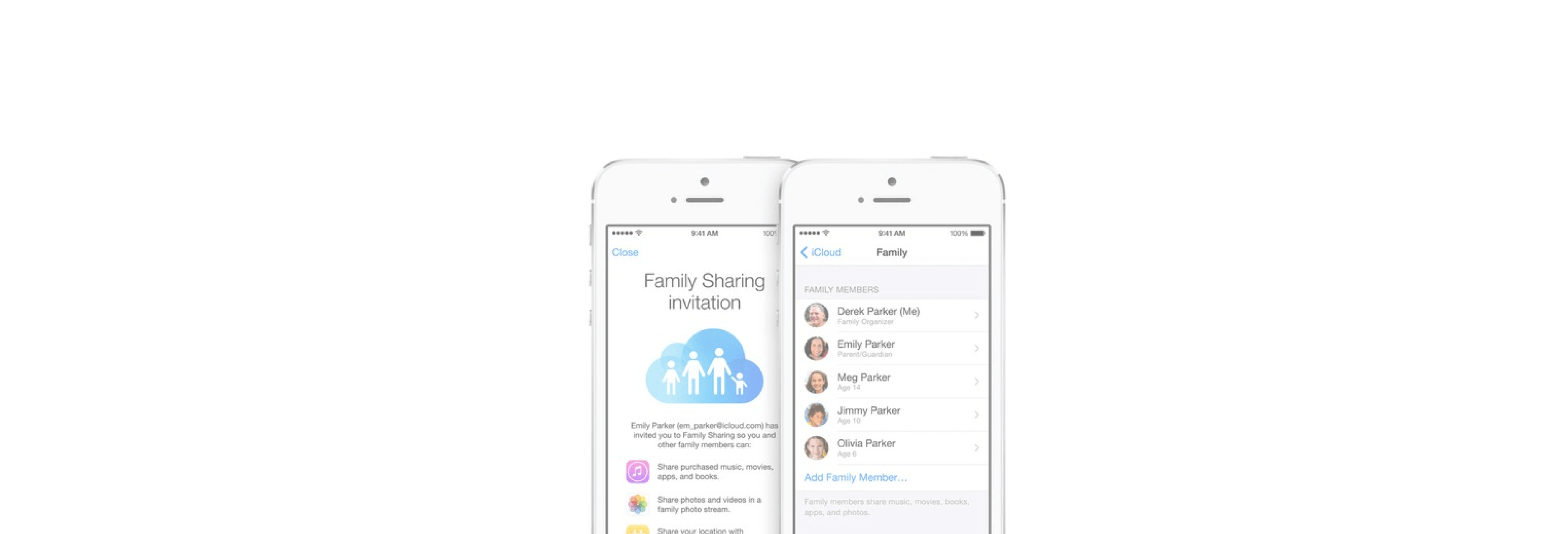 How to create and add a child account to Family Sharing.