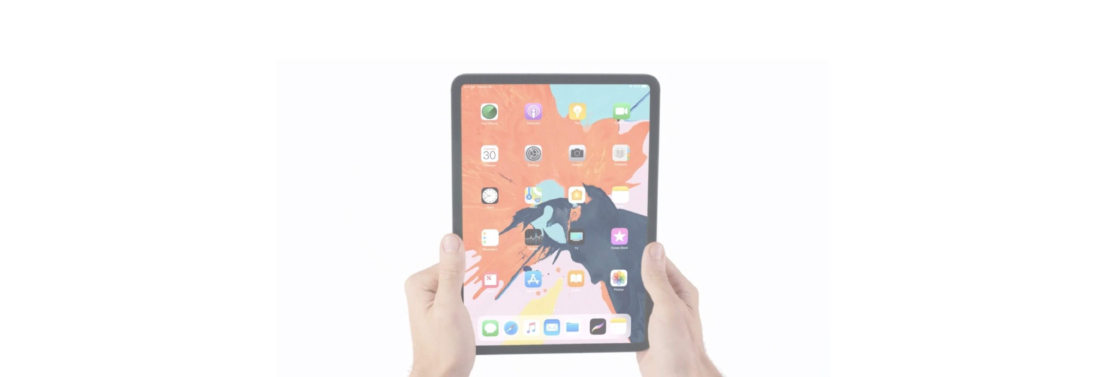 How to take a screenshot with the iPad Pro (2018)