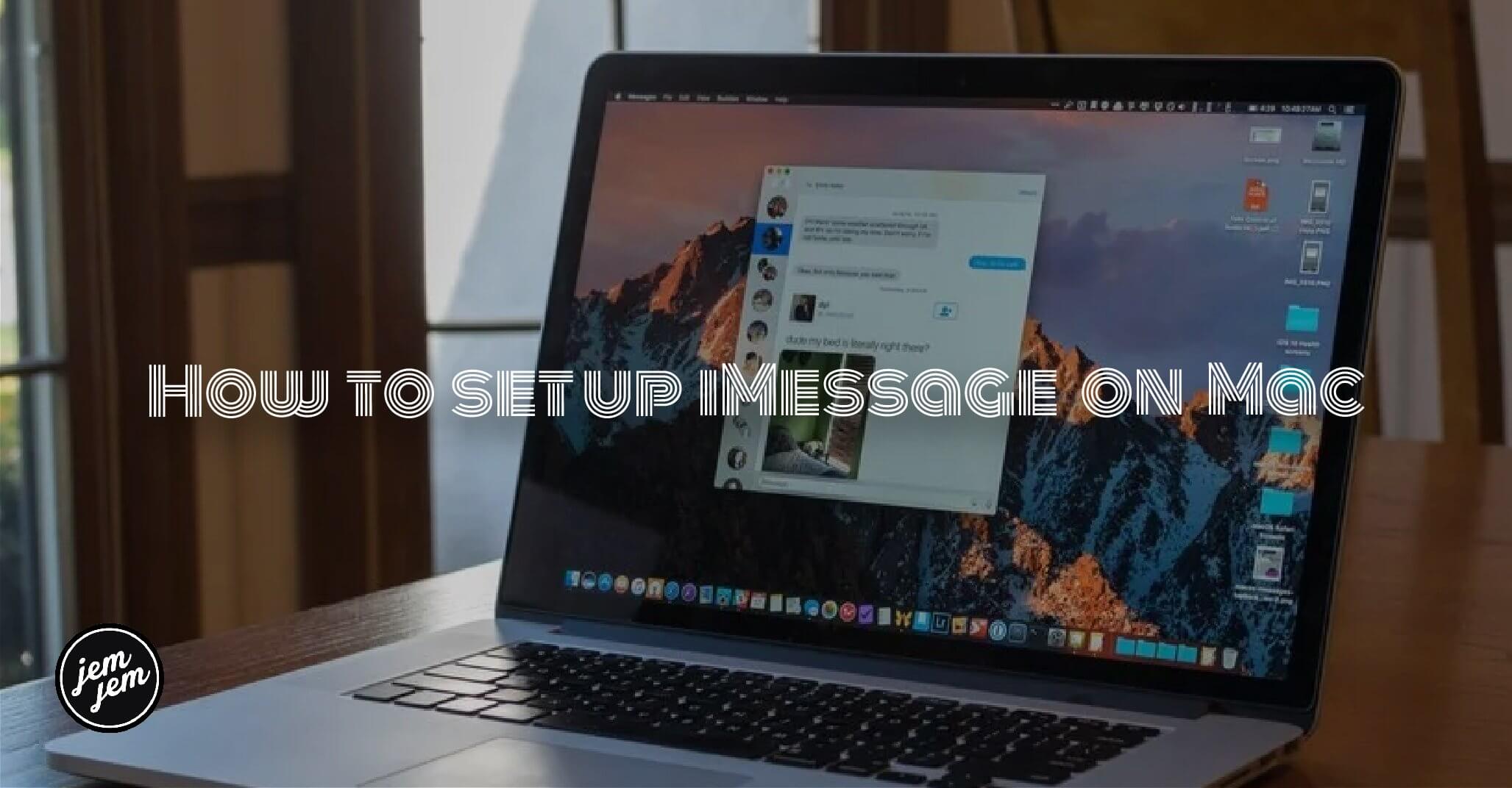 How to set up iMessage on Mac