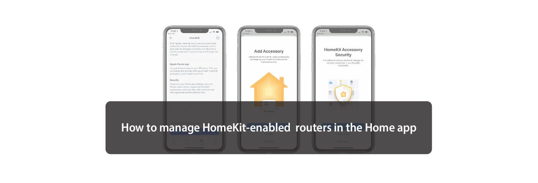 How to manage HomeKit-enabled  routers in the Home app