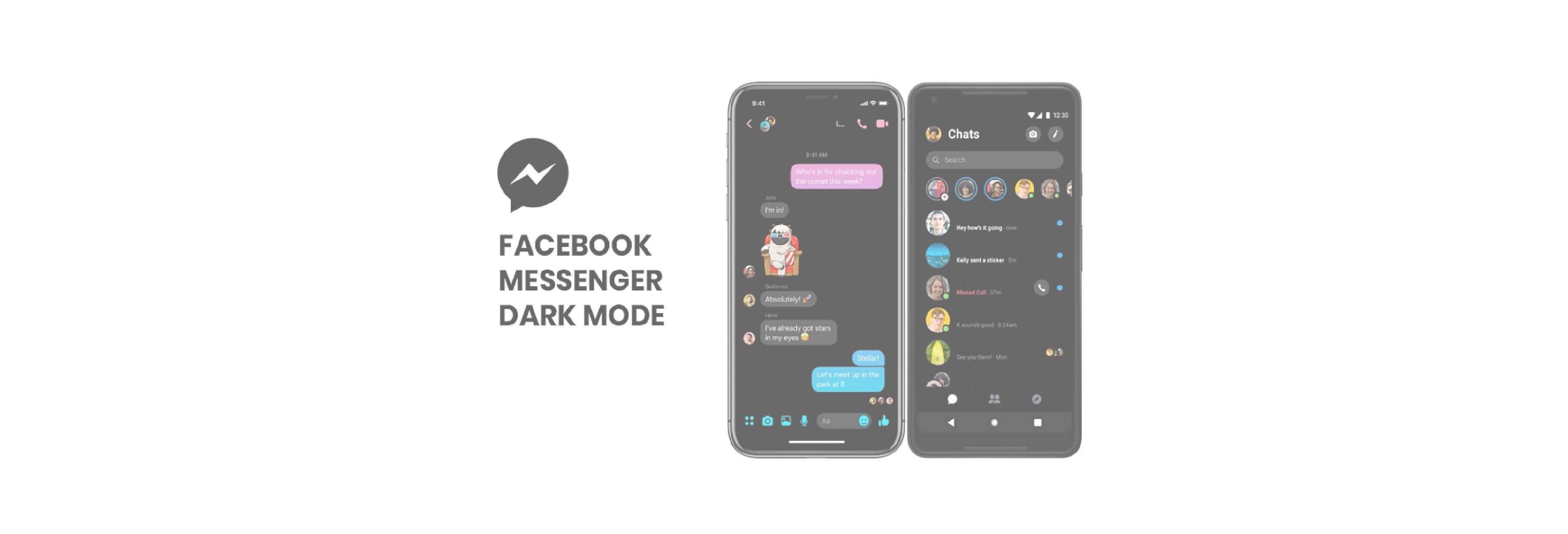 How to enable the hidden Dark Mode on Facebook Messenger
