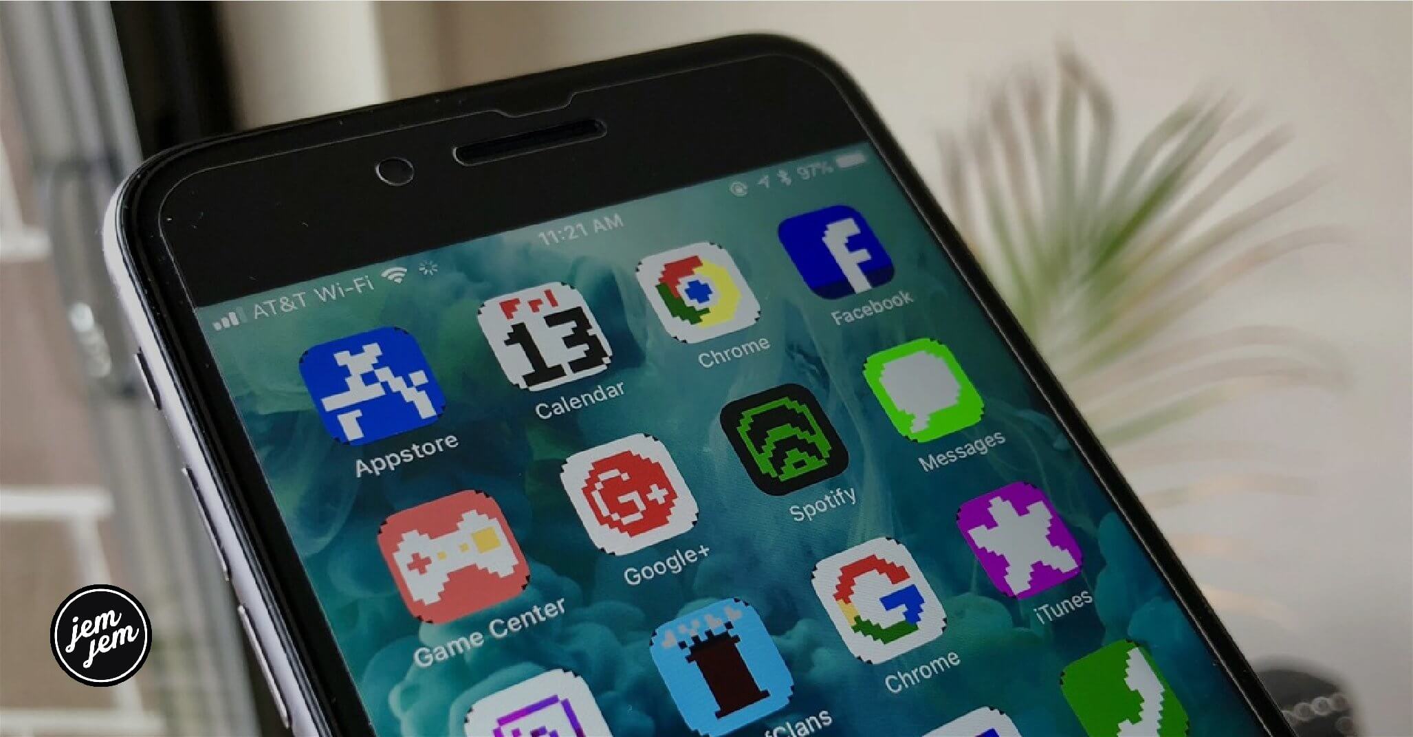 How to make custom Home page icons for iPhone