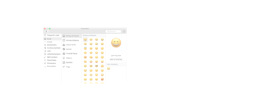 How to use emoji on your Mac