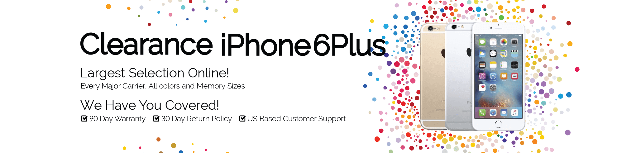 Clearance Certified Used Apple iPhone 6 Plus