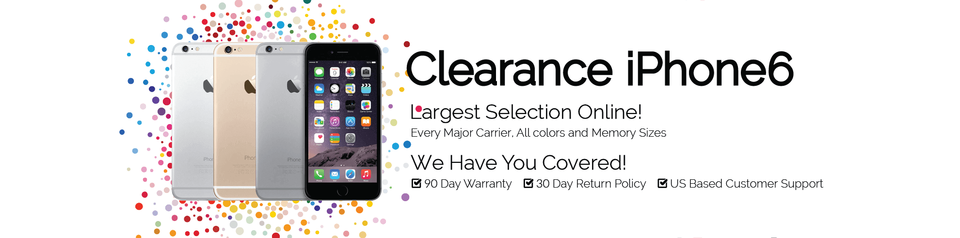 Clearance Certified Used Apple iPhone 6