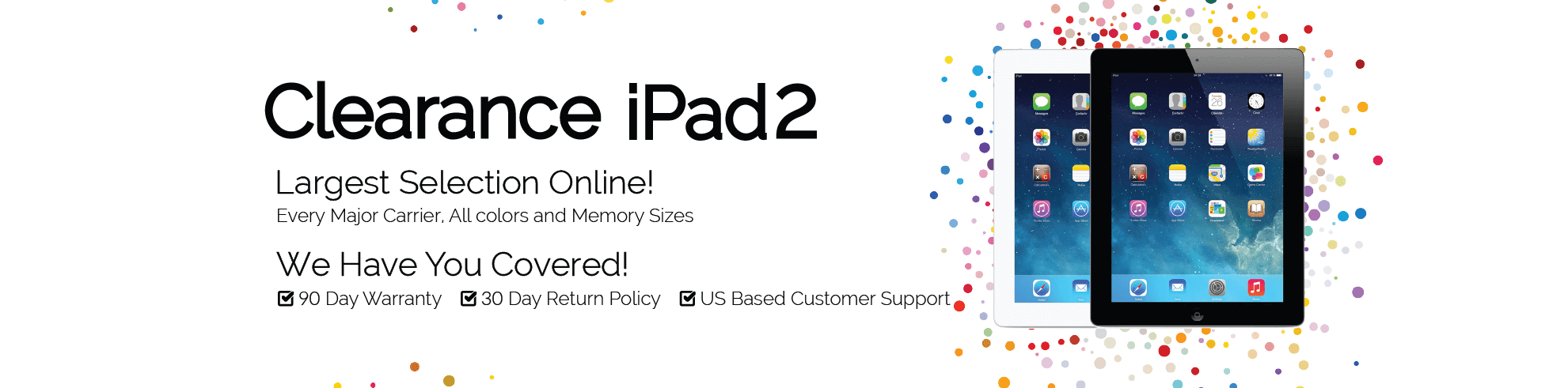 Clearance Certified Used Apple iPad 2